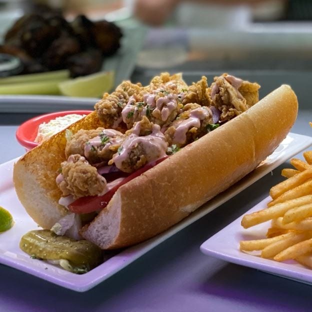 Oyster Po'boy.
